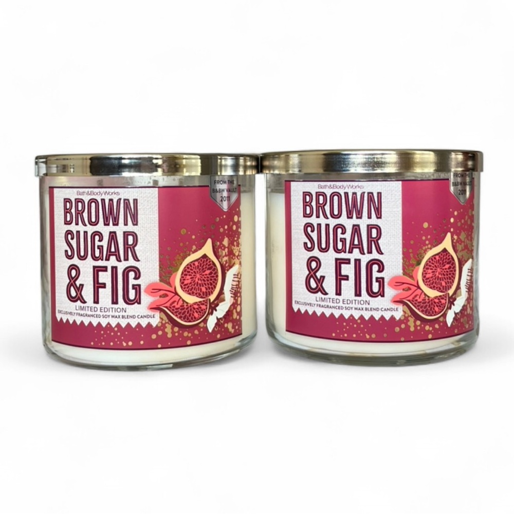 Bath & Body Works Brown Sugar & Fig Candles